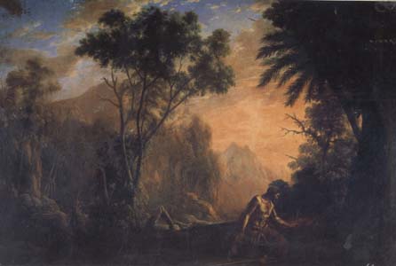 Landscape with St Onofrio (mk17)